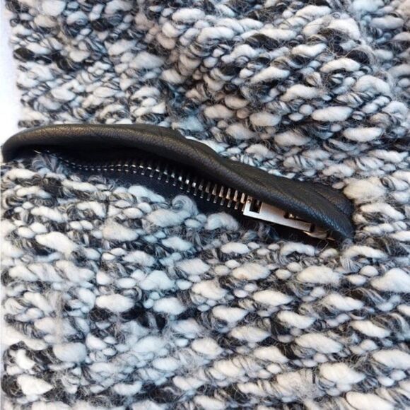 𝅺IRO Noaphina Tweed Leather Trim Coat - Picture 5 of 9